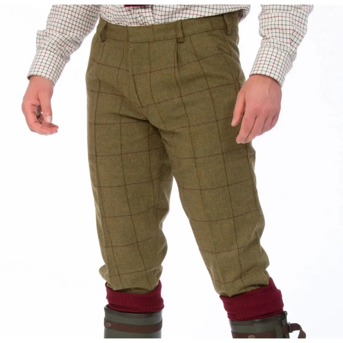 ALAN PAINE Rutland Mens Shooting Breeks - Lichen