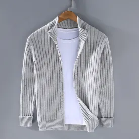 Andreas | Elegant Men's Cable Knit Sweater