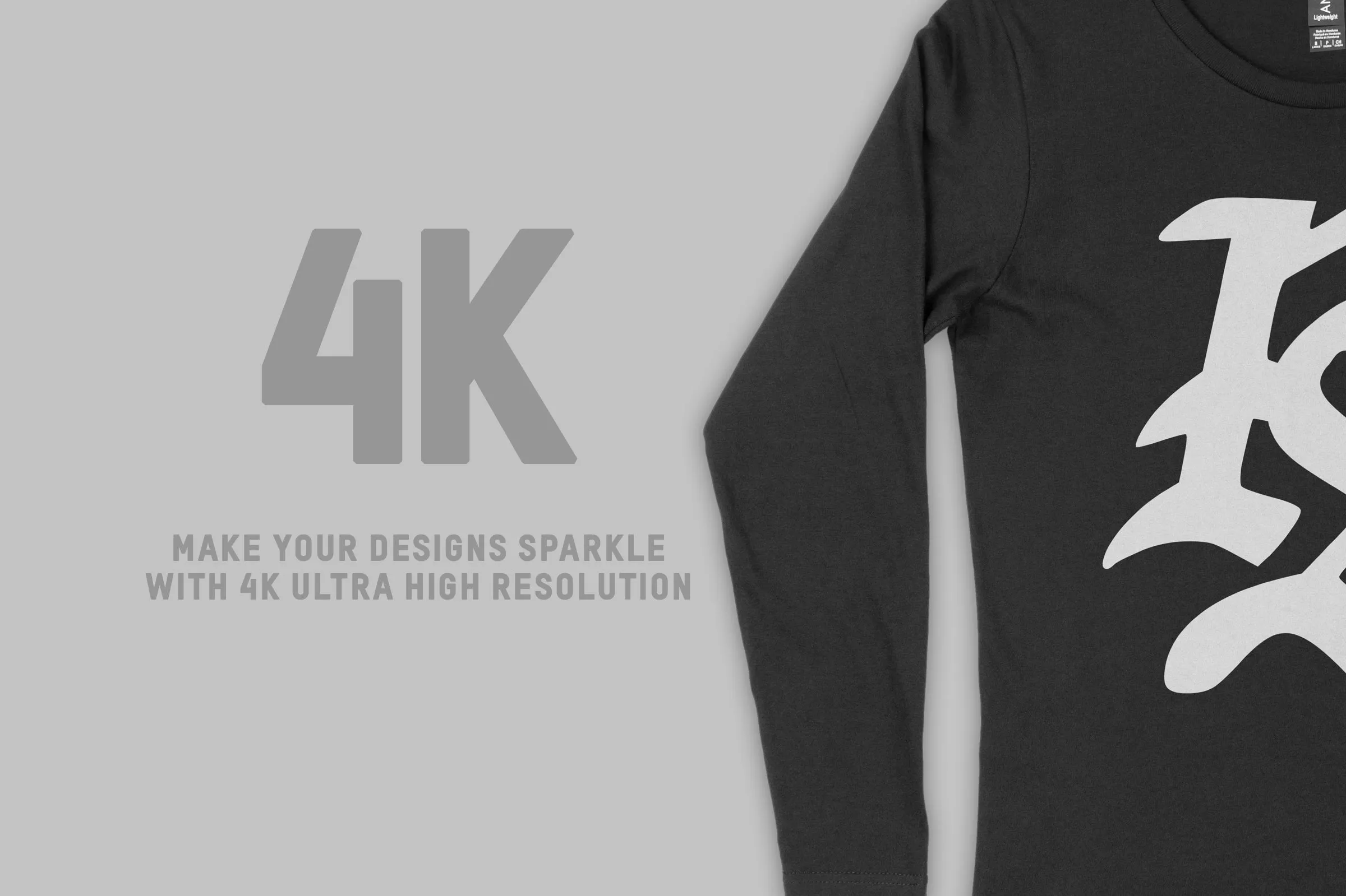 Anvil Knitwear 884L Women's Lightweight Long Sleeve T-Shirt Mockups