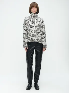 Baker Studio Pullover | White Black