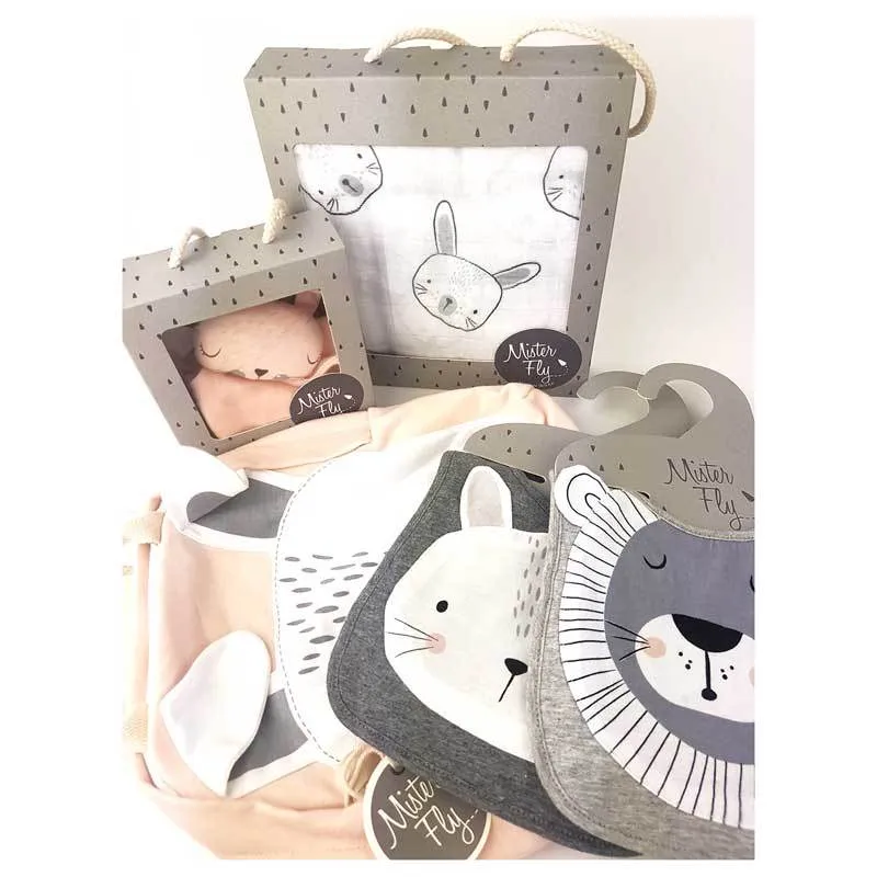 Bear Face Baby Bib