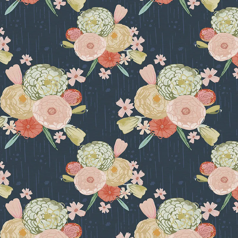 Blossoms - Navy