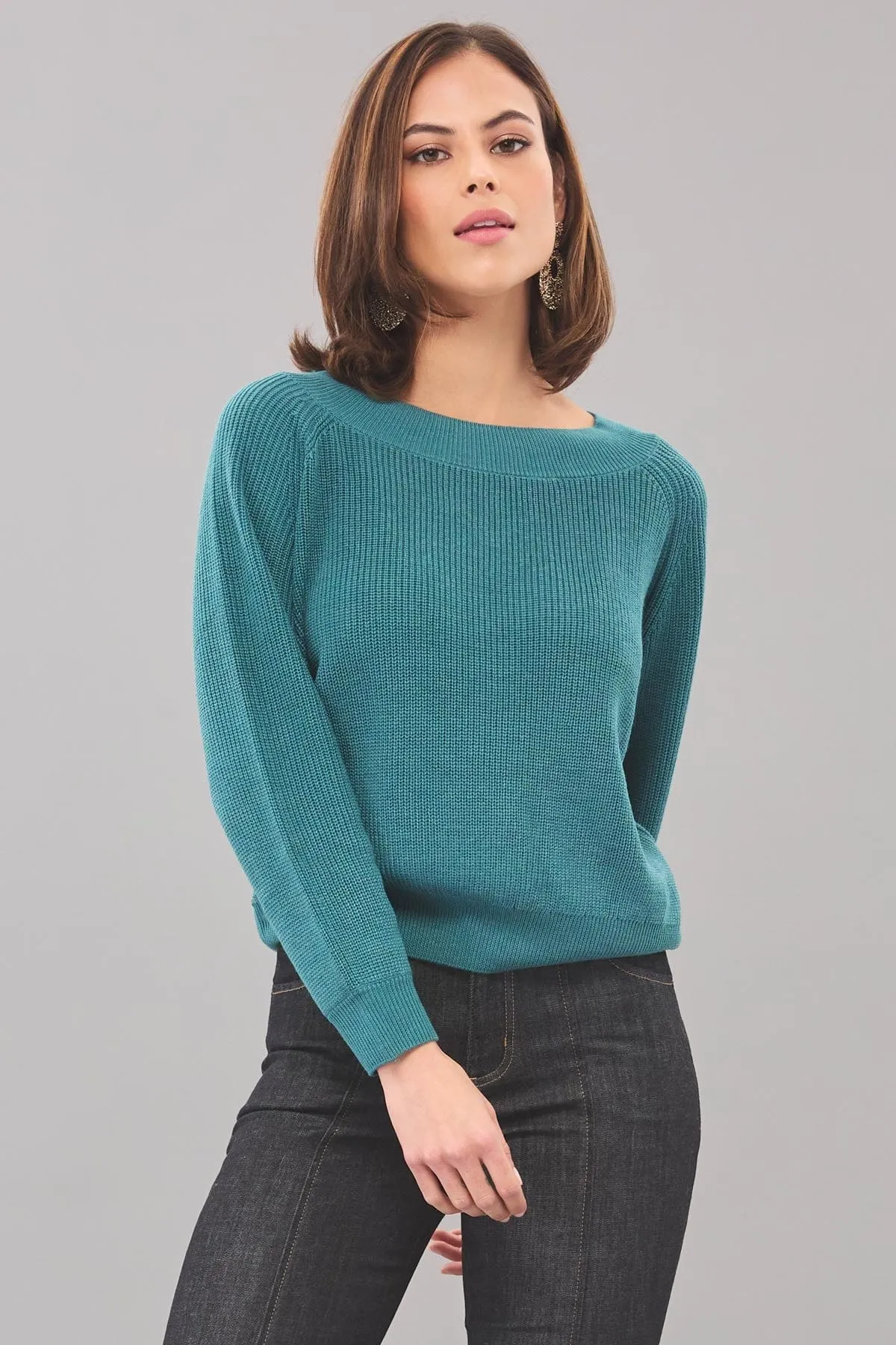 Boat Neck Sweater