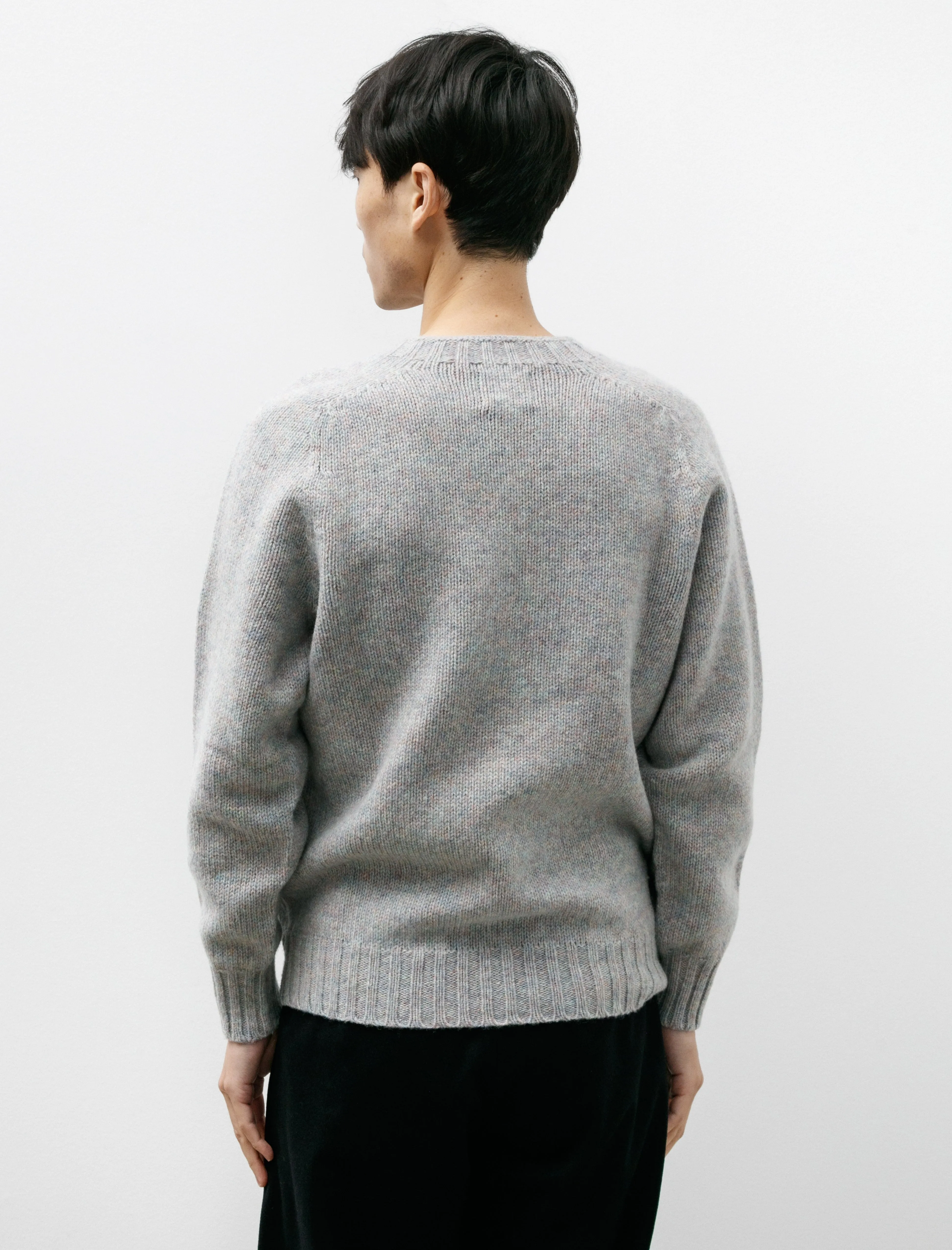 Boxy Space Knit Pullover Galaxy