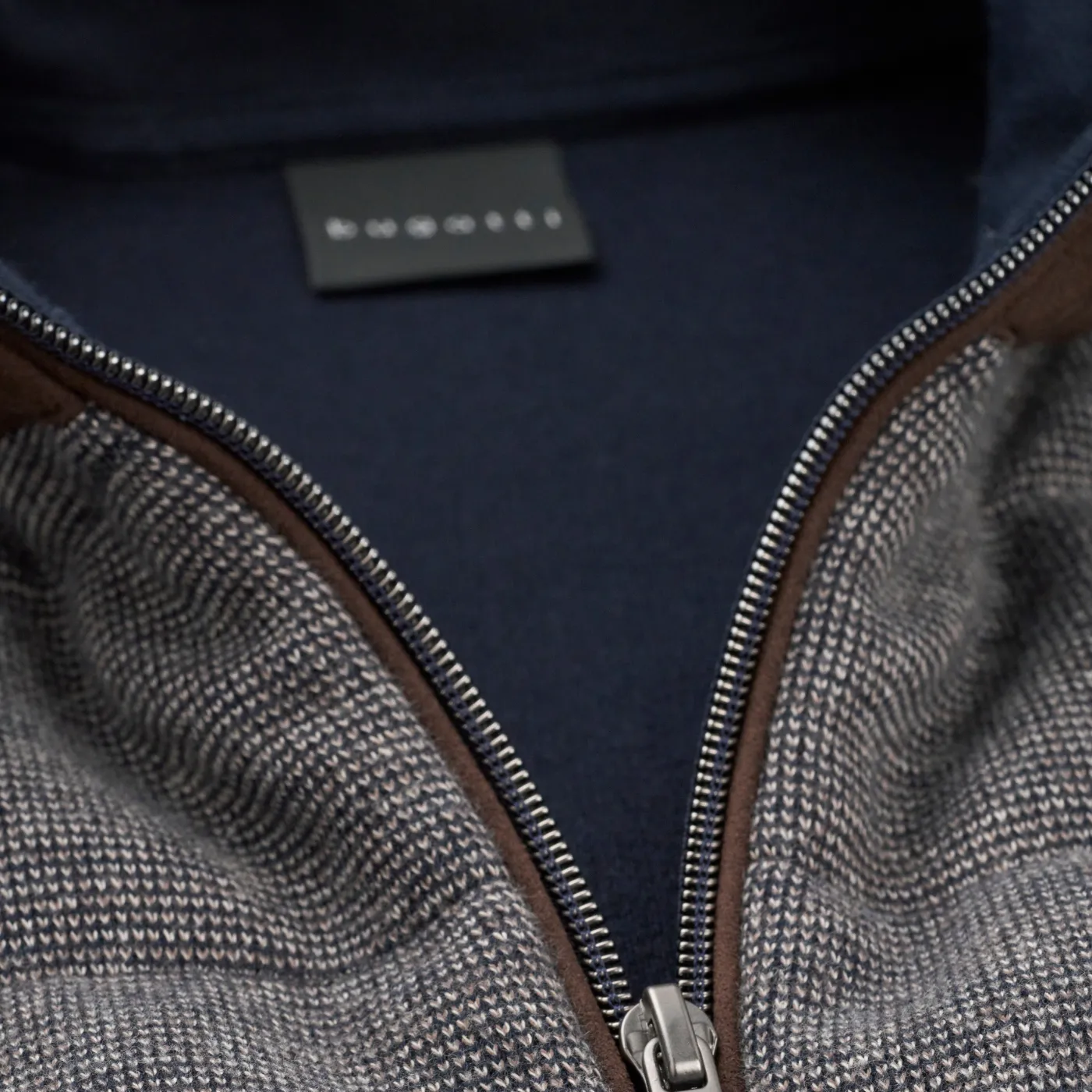 Bugatti Padded Full Zip Knitwear
