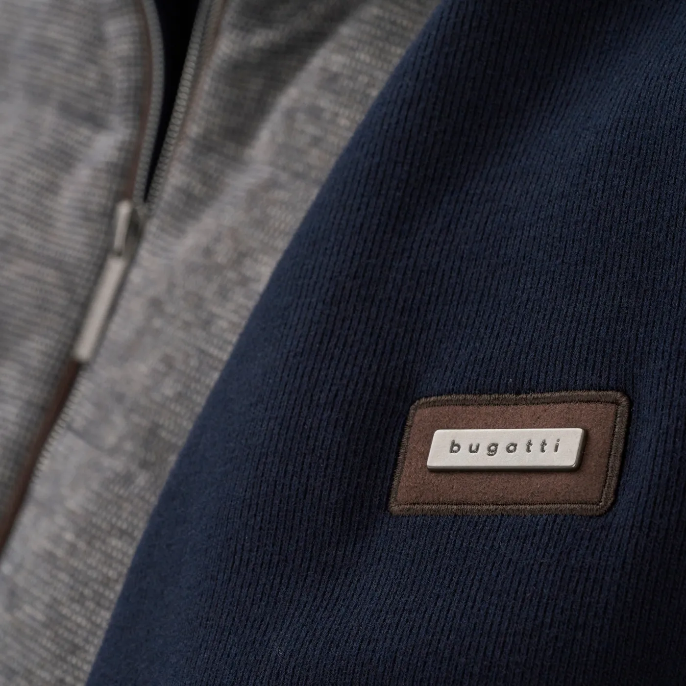 Bugatti Padded Full Zip Knitwear