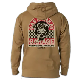 Checkered Arch Pullover Hoodie