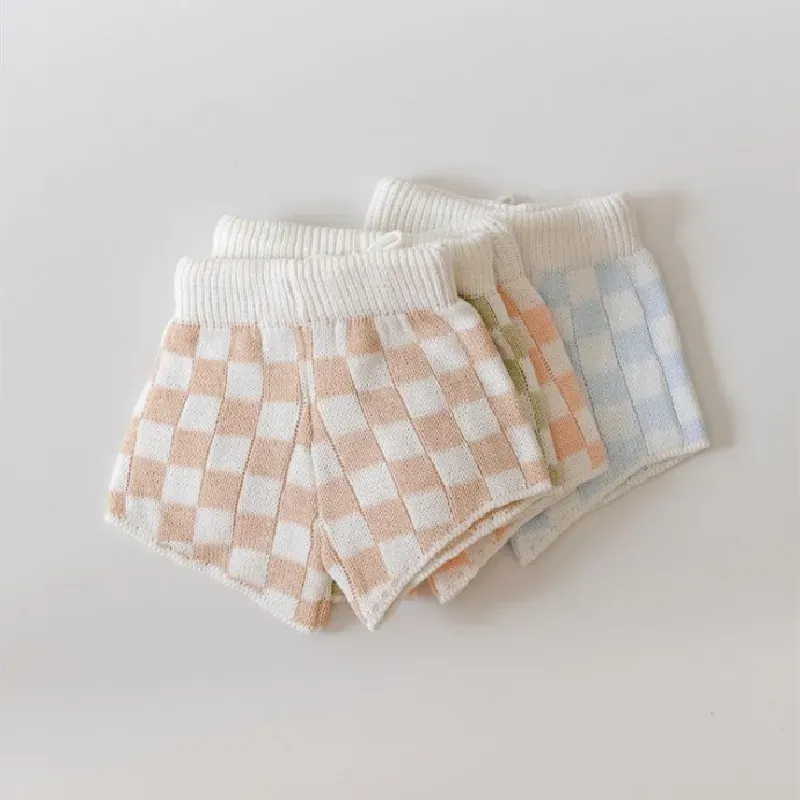 Checkered Casual Knitwear