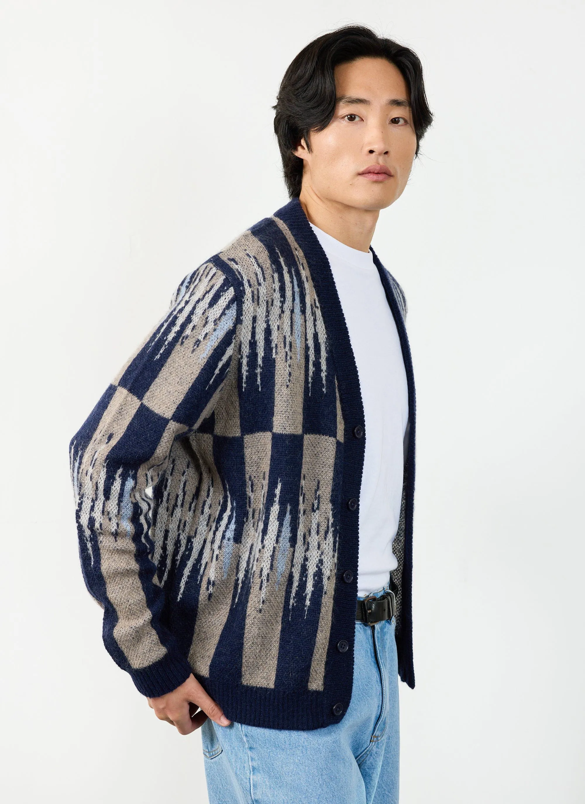 Chromatic Cardigan | Mohair | Ecru