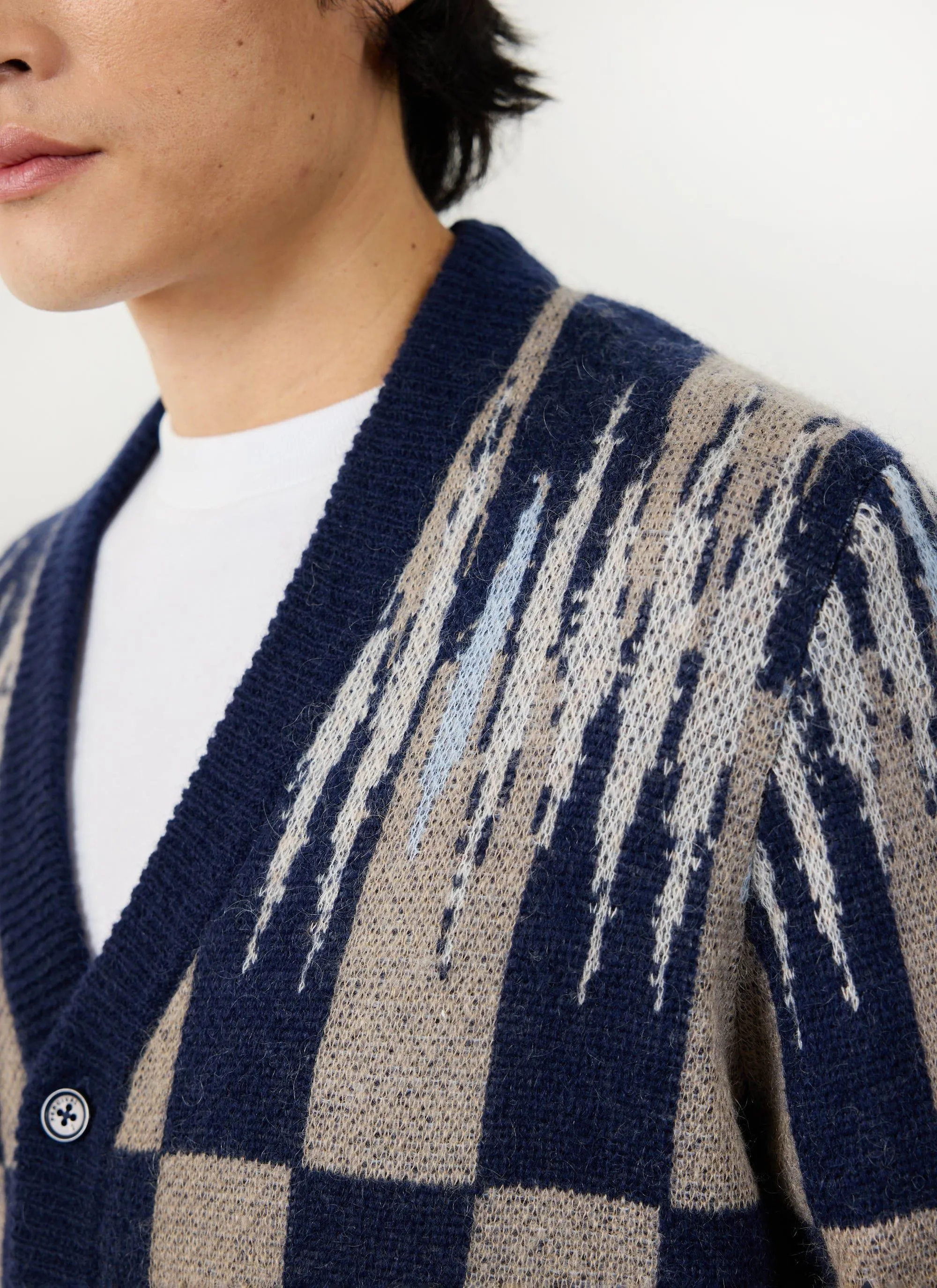 Chromatic Cardigan | Mohair | Ecru
