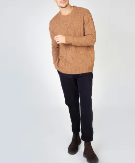 Cosan Crew Neck Sweater Nutmeg