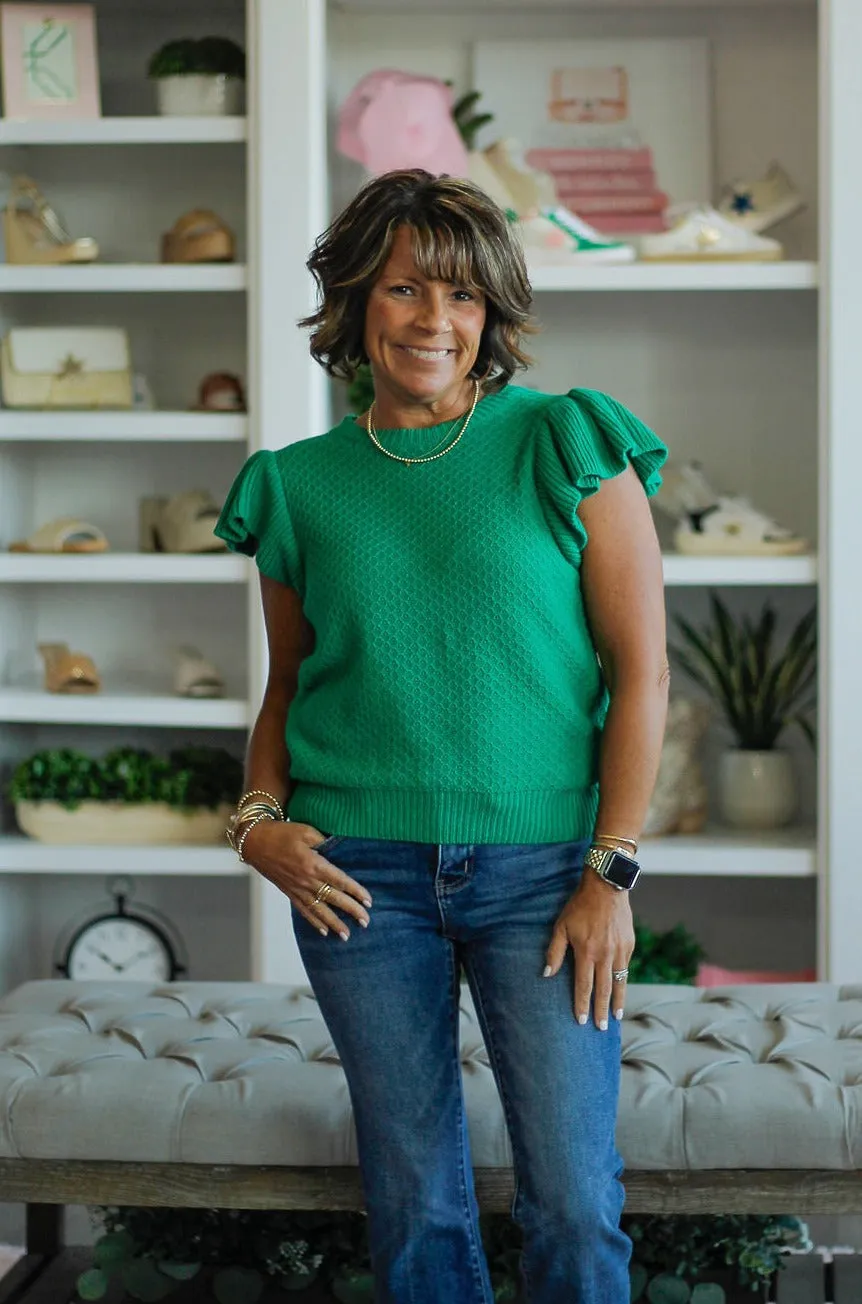 Crochet Sweater Top (3 colors)