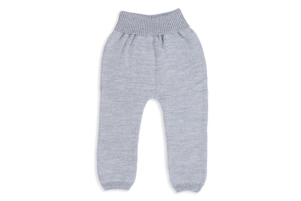 Crosby Grey Merino Wool Pants