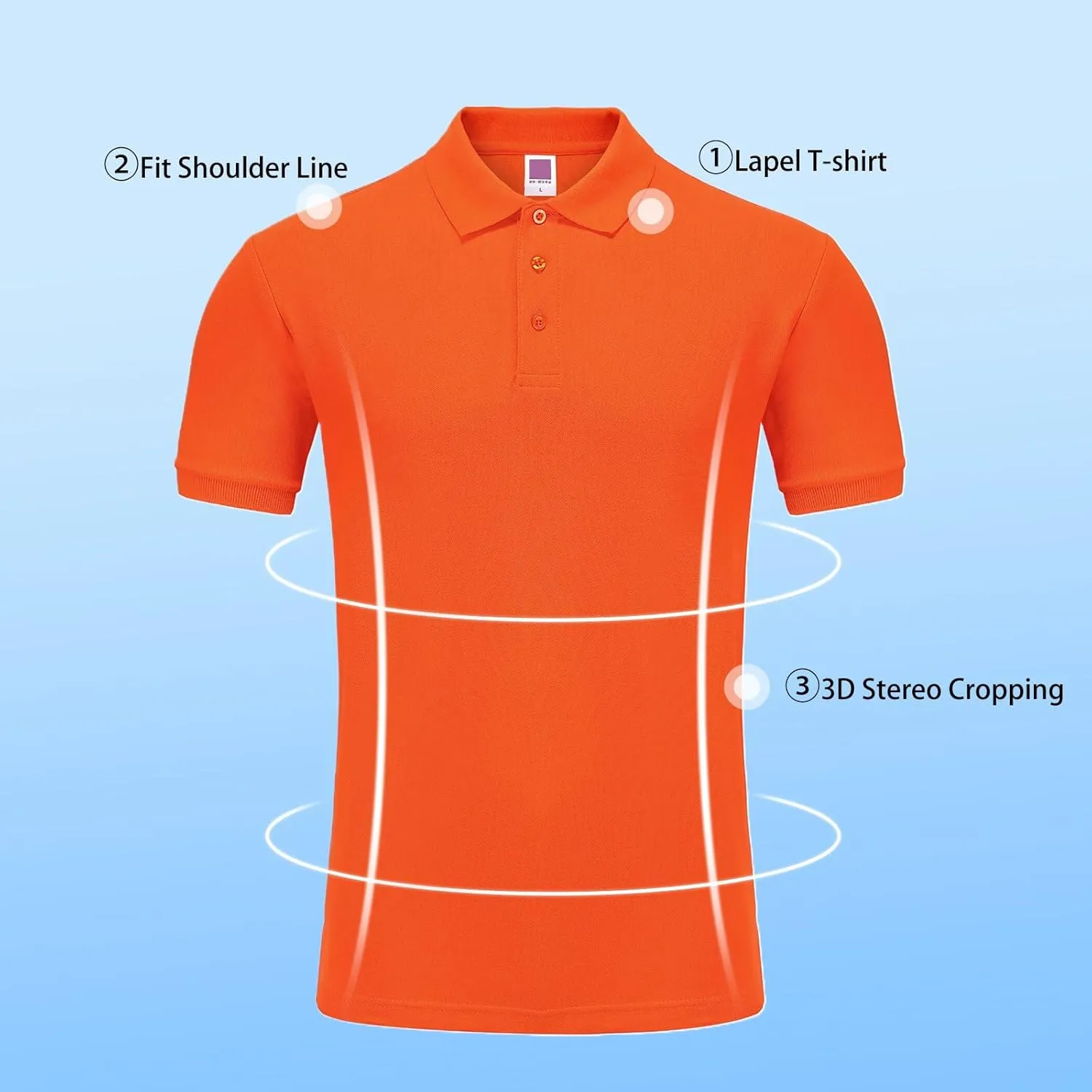 Custom Polo Shirt Design Your Own Text Logo Photo Name - Customized Personalized Polo Shirts for Men Women Front Back Print