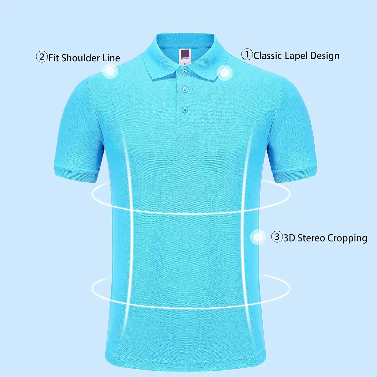 Custom Polo Shirt Design Your Own Text Logo Photo Name - Customized Personalized Polo Shirts for Men Women Front Back Print