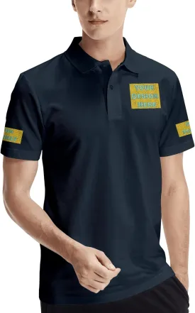 Custom Polo Shirts Design Your Own Logo Photo Name Customized for Men Company Polos Personalized Golf Tshirts S-4XL