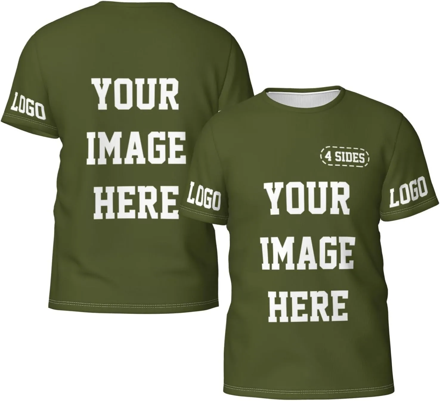 Custom Tshirts for Men Women Design Your Own Personalized T Shirt Customized T-Shirts Shirts Tee Add Text Photo Logo