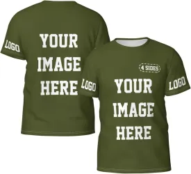 Custom Tshirts for Men Women Design Your Own Personalized T Shirt Customized T-Shirts Shirts Tee Add Text Photo Logo