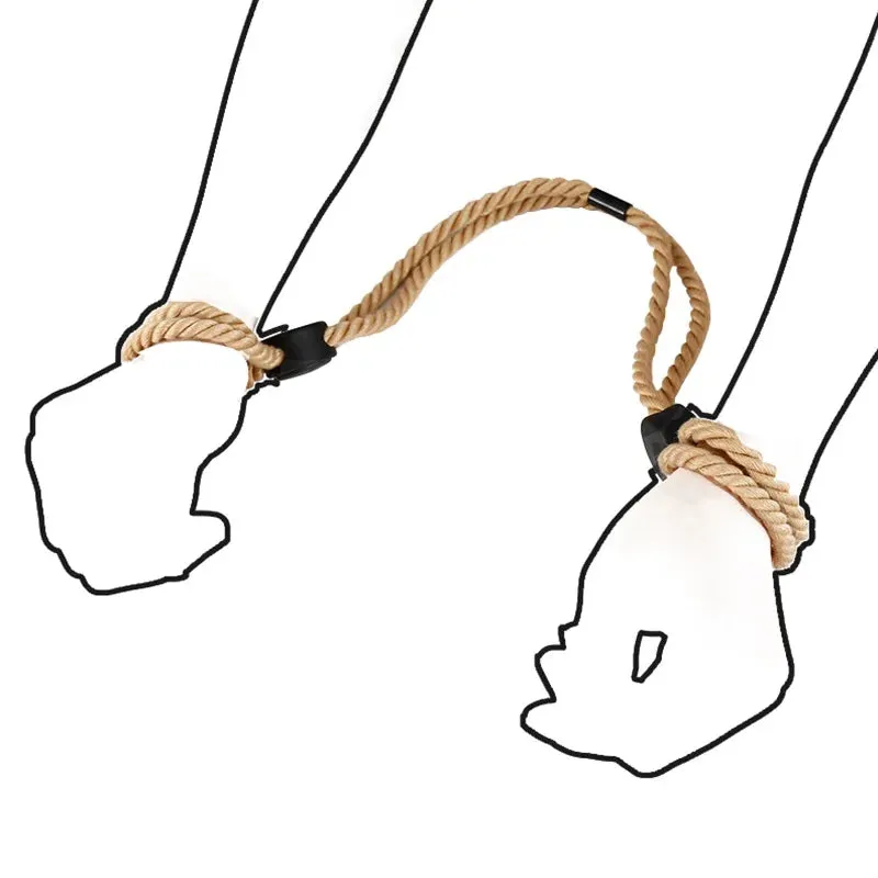 Durable Comfortable Adjustable Premium Bondage Restraint Rope for BDSM Role-Play
