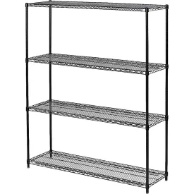Durable Steel 4-Shelf Adjustable Storage Unit, 1500x350x1800mm