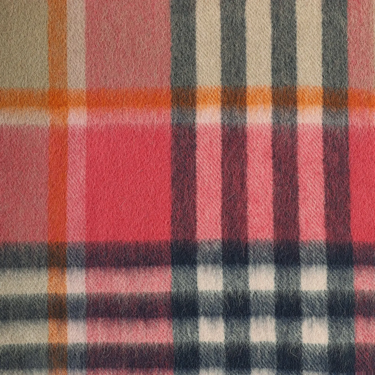 Edinburgh 100% Lambswool Tartan Scarf Rainforest