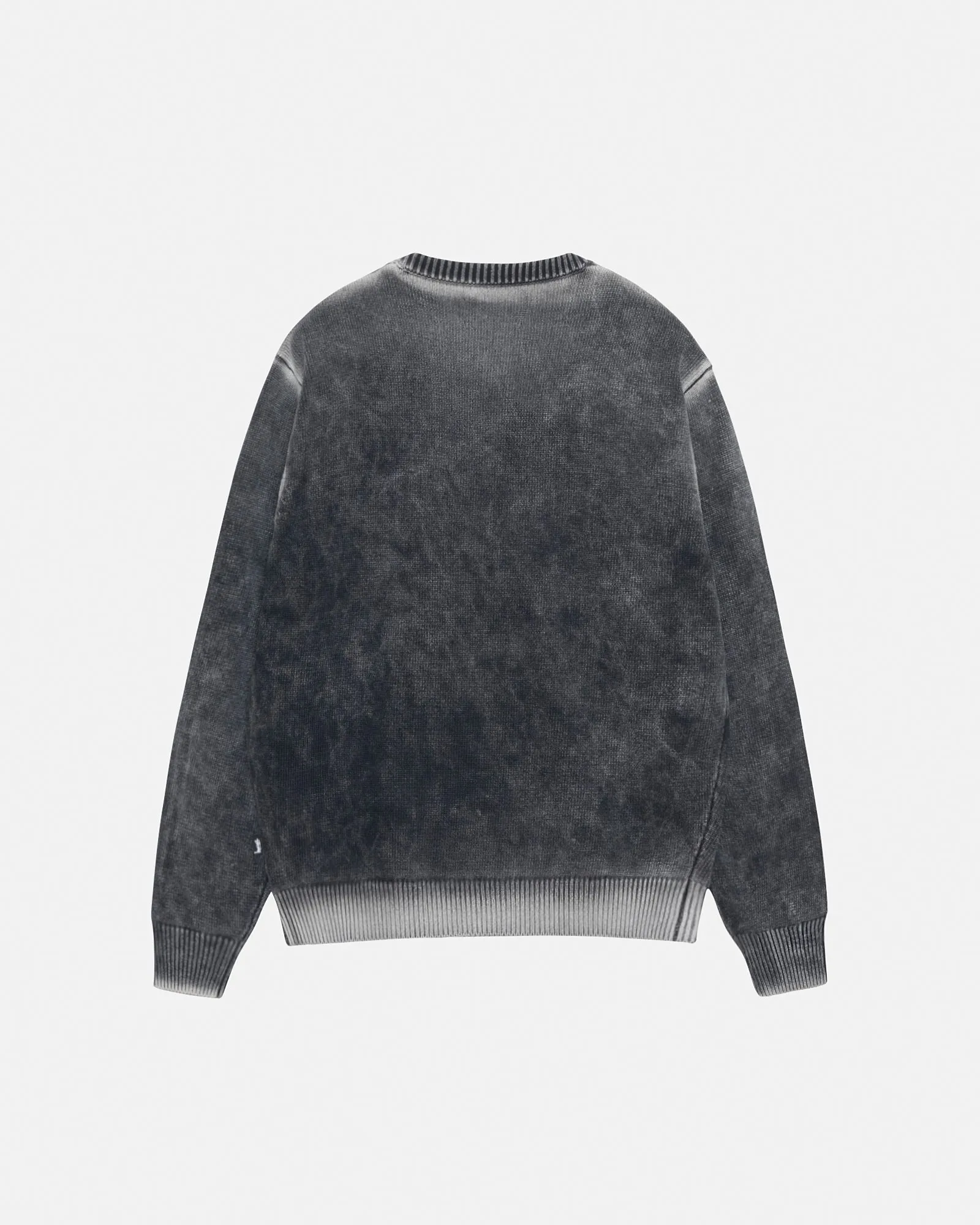 FADED COTTON KNIT CREW