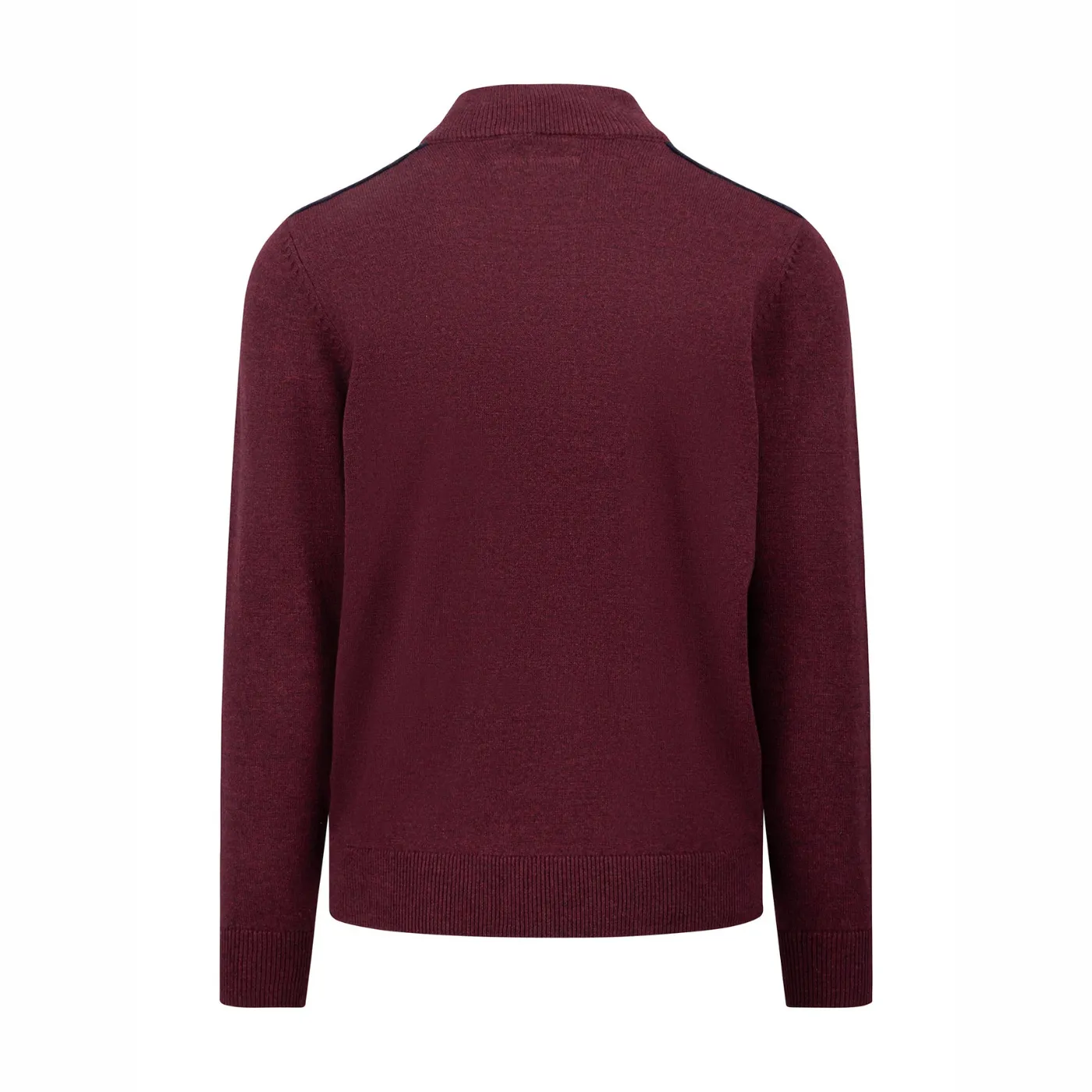 Fynch-Hatton Cotton/Wool Mix Half Zip Knit