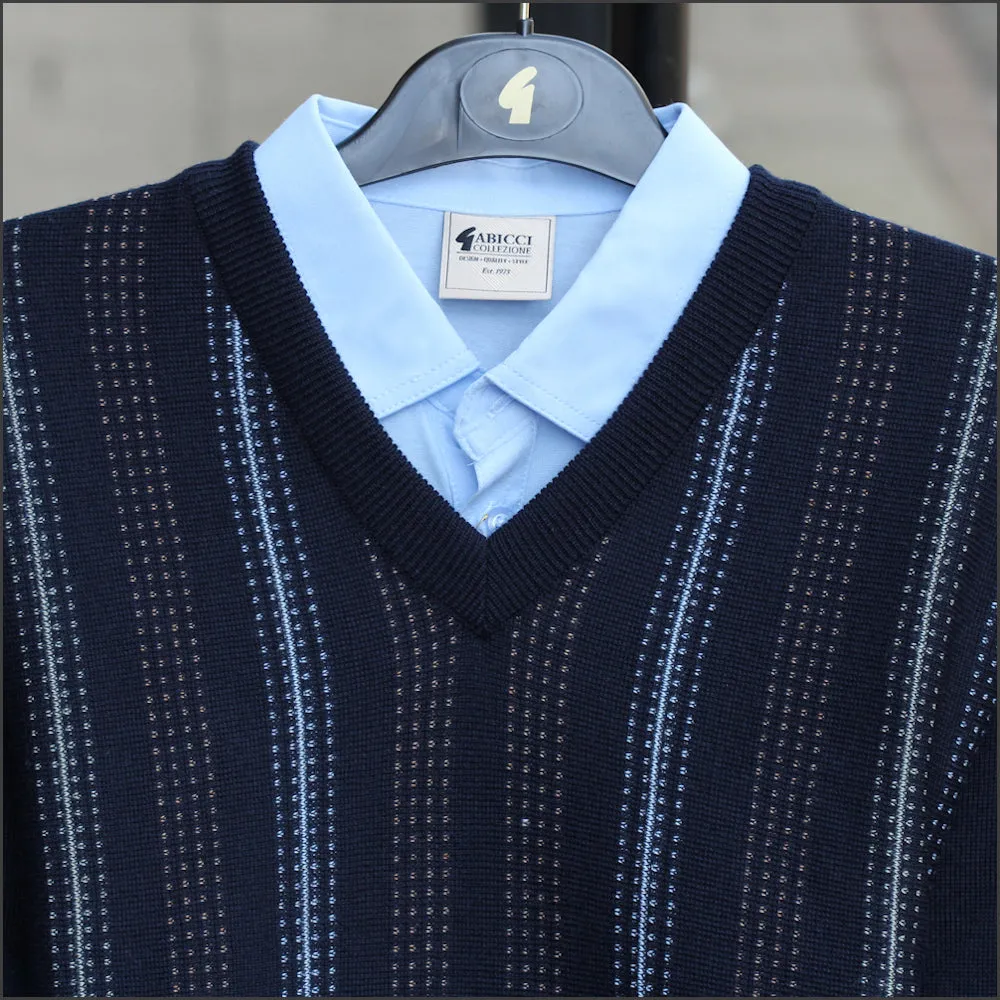 Gabicci M05 Navy V Neck^