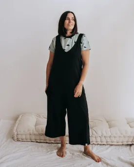 Grace Black Dungarees