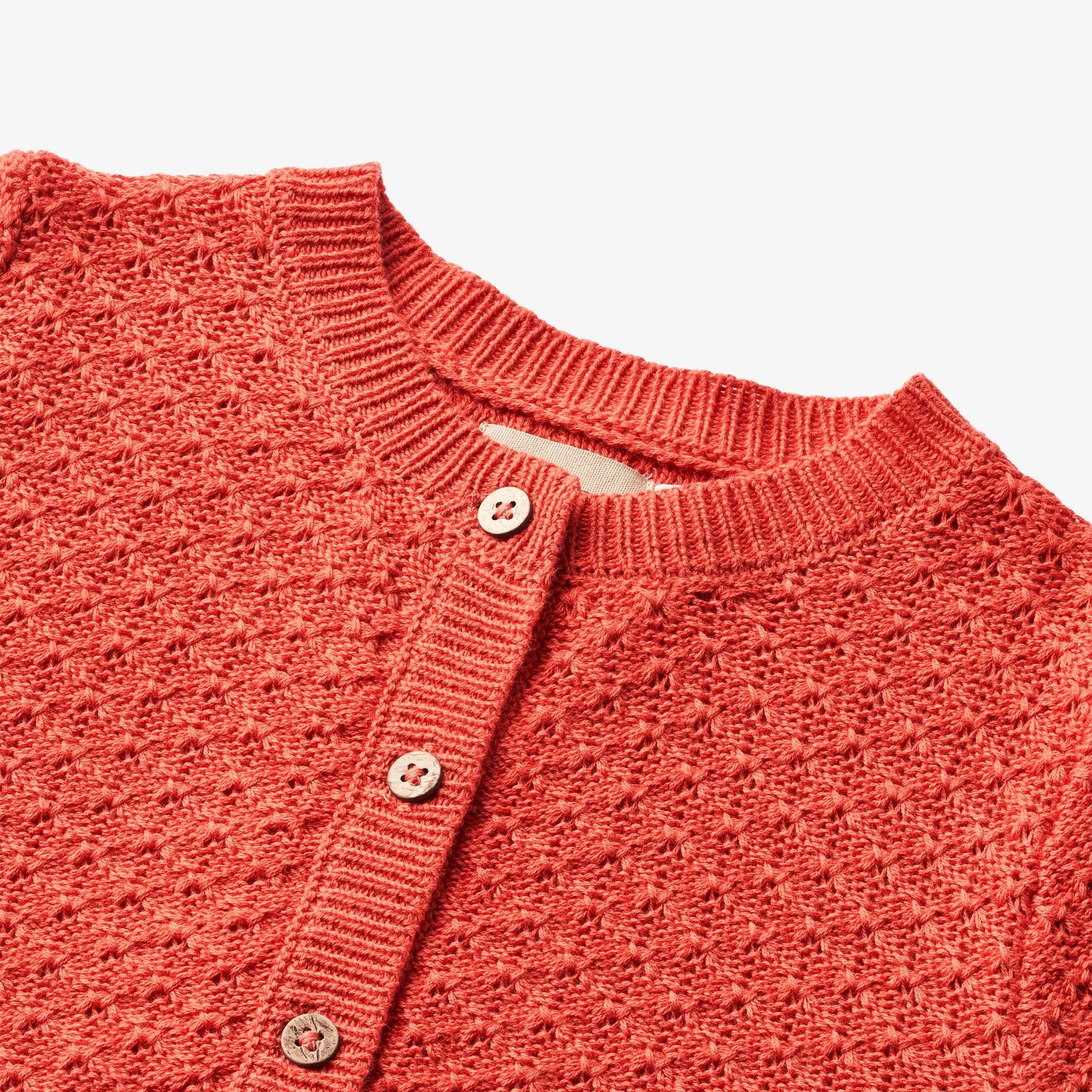 Knit Cardigan Magnella - candy red