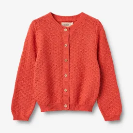 Knit Cardigan Magnella - candy red