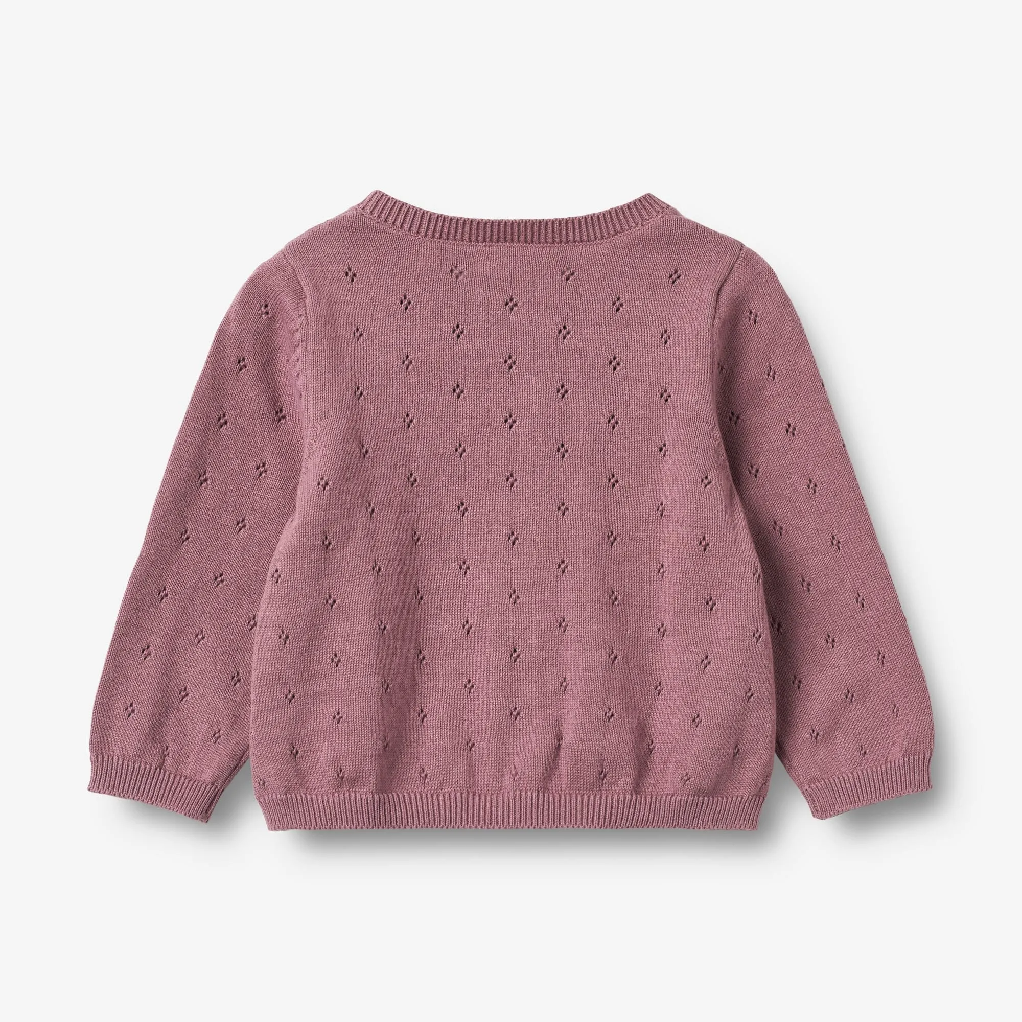 Knit Cardigan Maia | Baby - lavender dawn