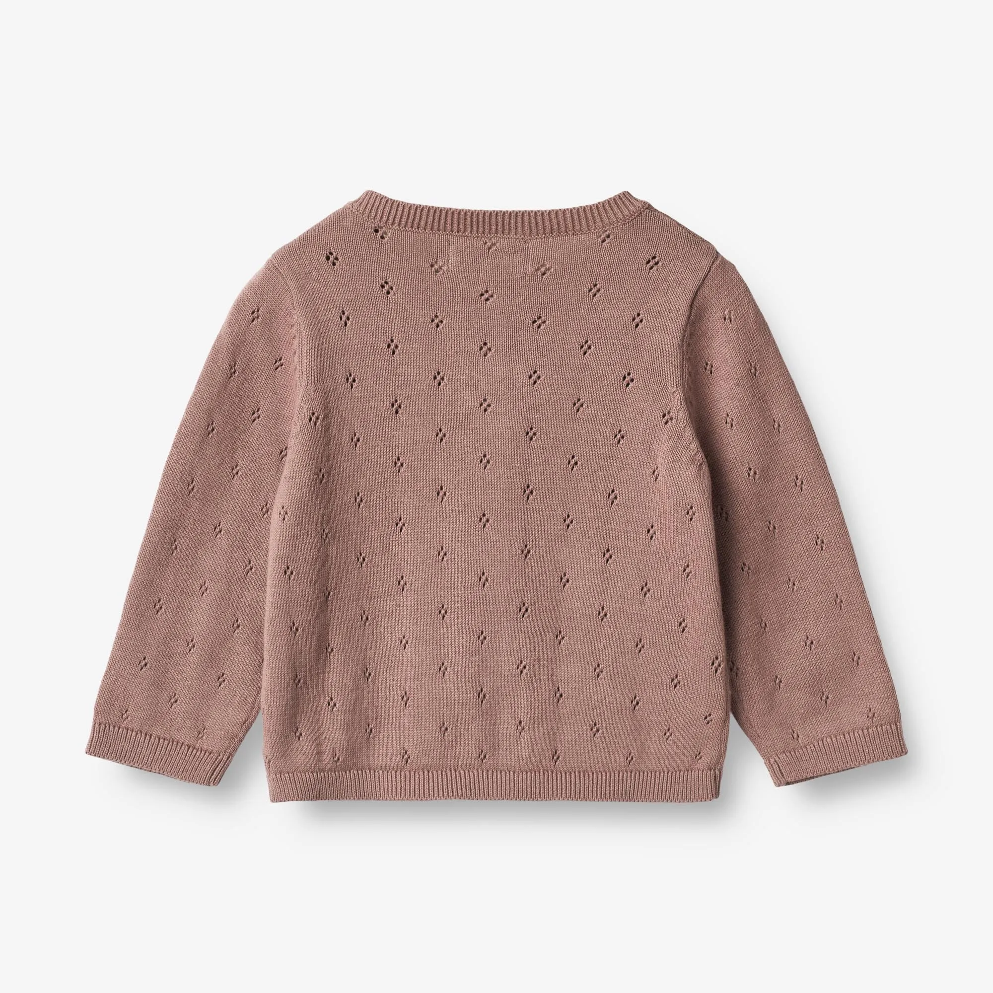 Knit Cardigan Maia | Baby - lavender rose