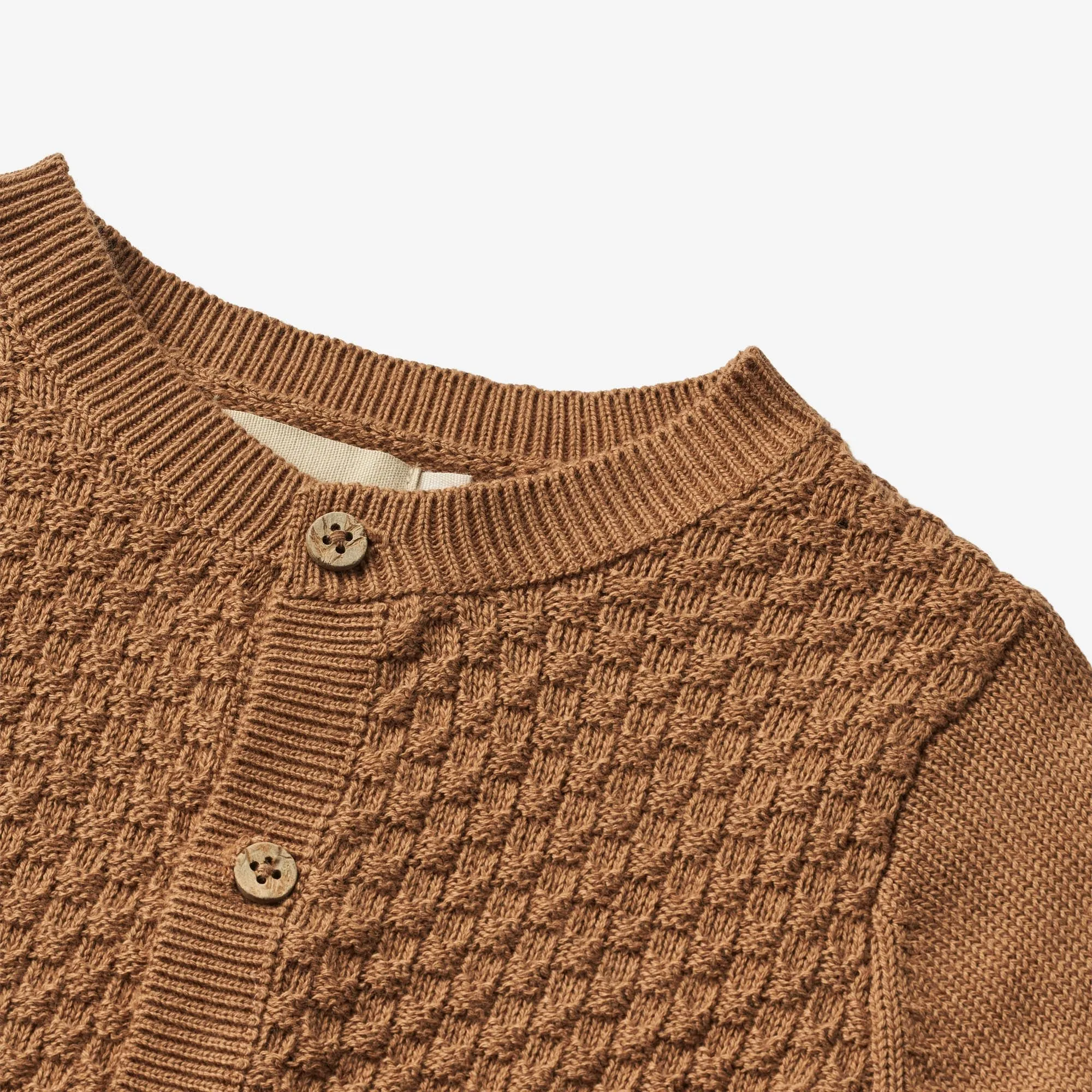 Knit Cardigan Siggi - caramel