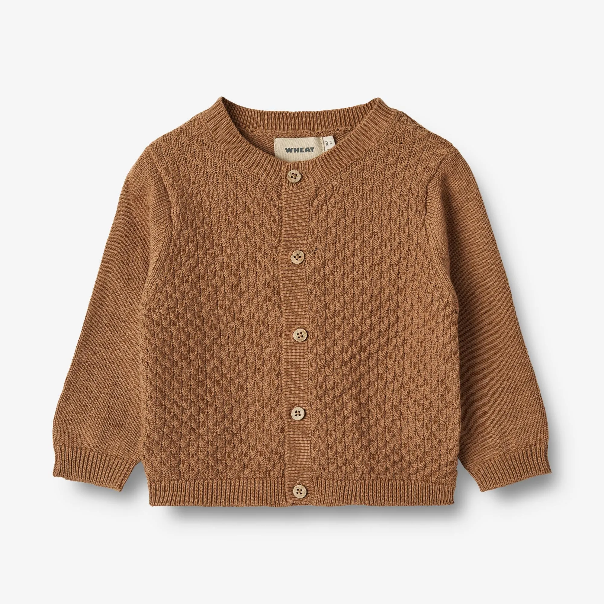 Knit Cardigan Siggi - caramel