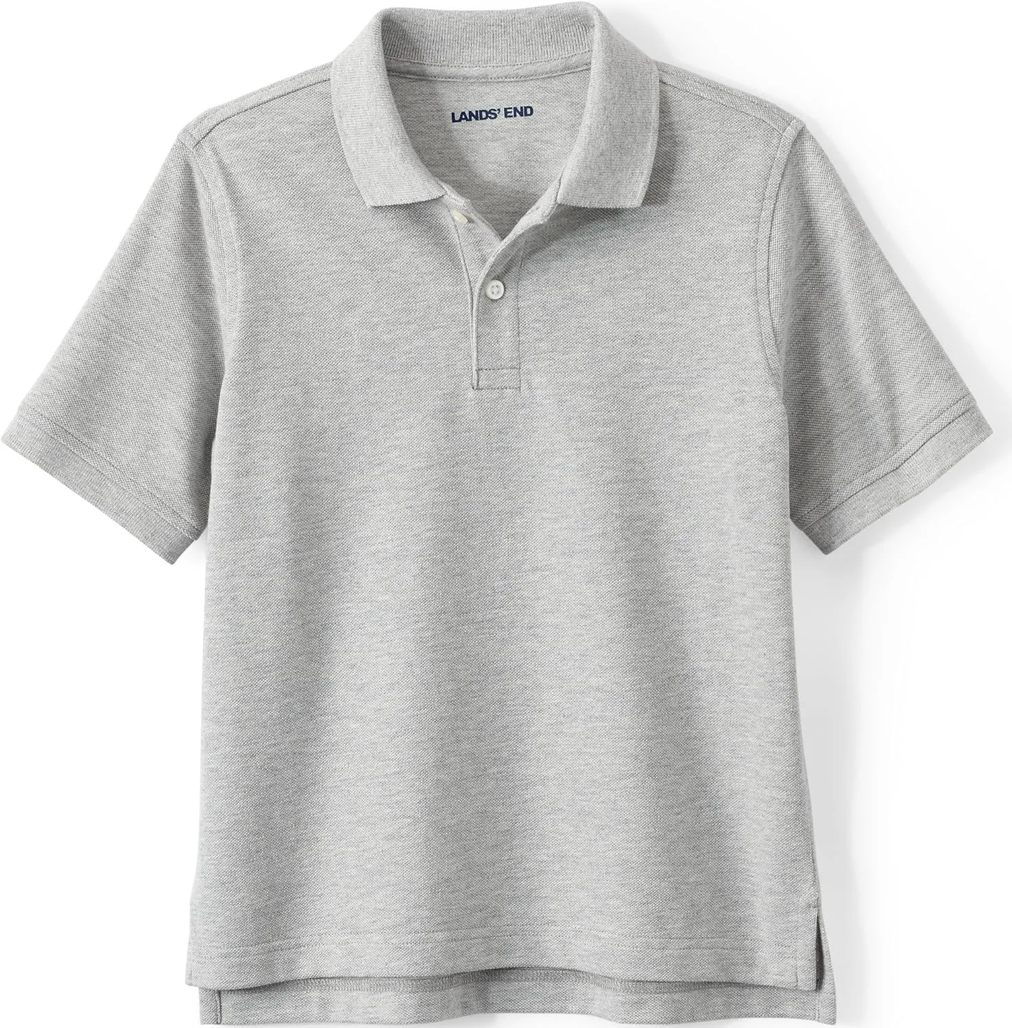 Lands' End School Uniform Kids Short Sleeve Mesh Polo Shirt