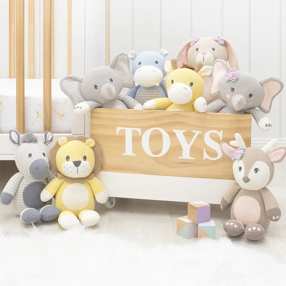 Living Textiles Knitted Soft Toy-Ava the Fawn