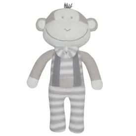 Living Textiles Knitted Soft Toy - Max the Monkey (Clearance)