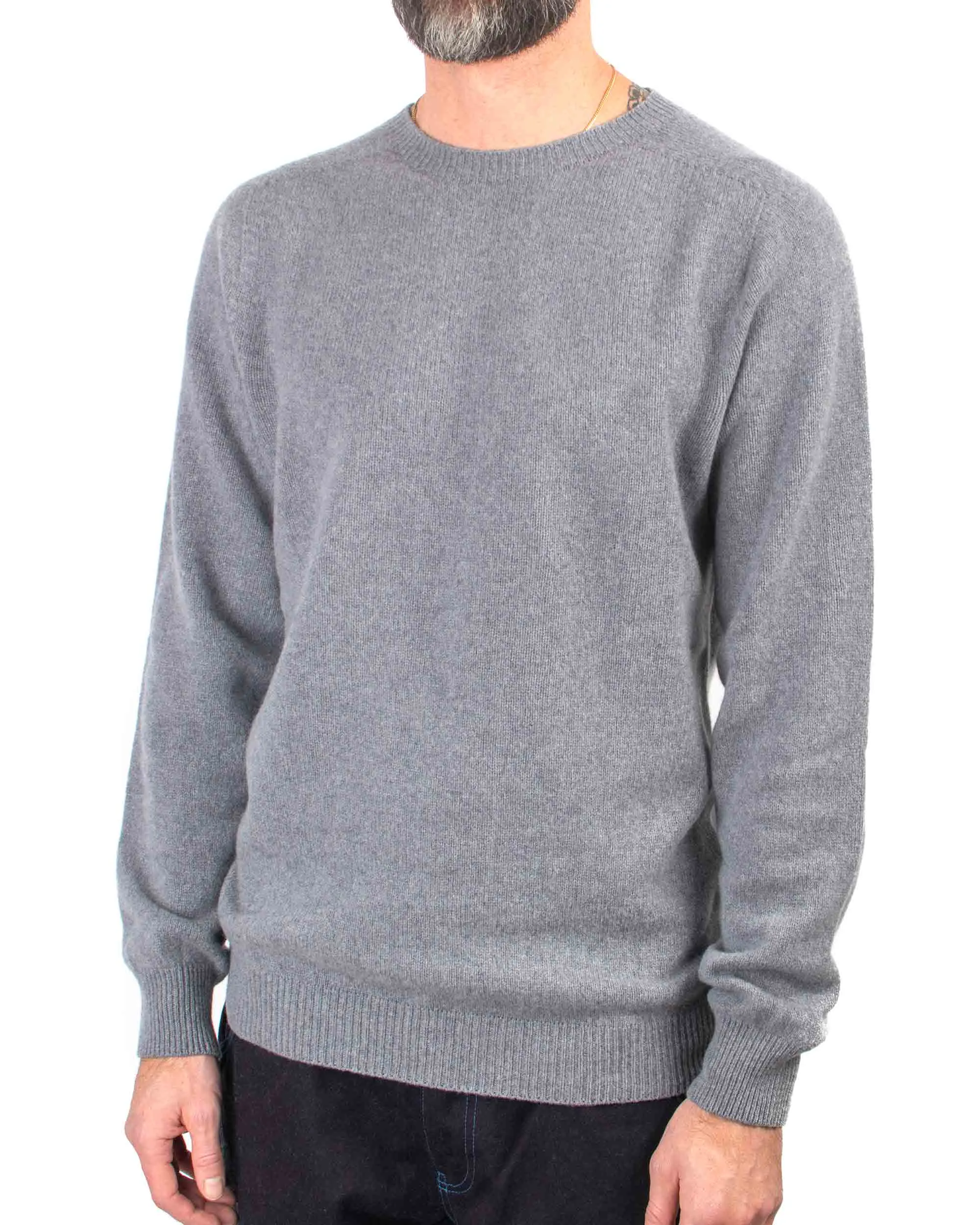 Lost & Found Wool Cashmere Sweater Pew Pew