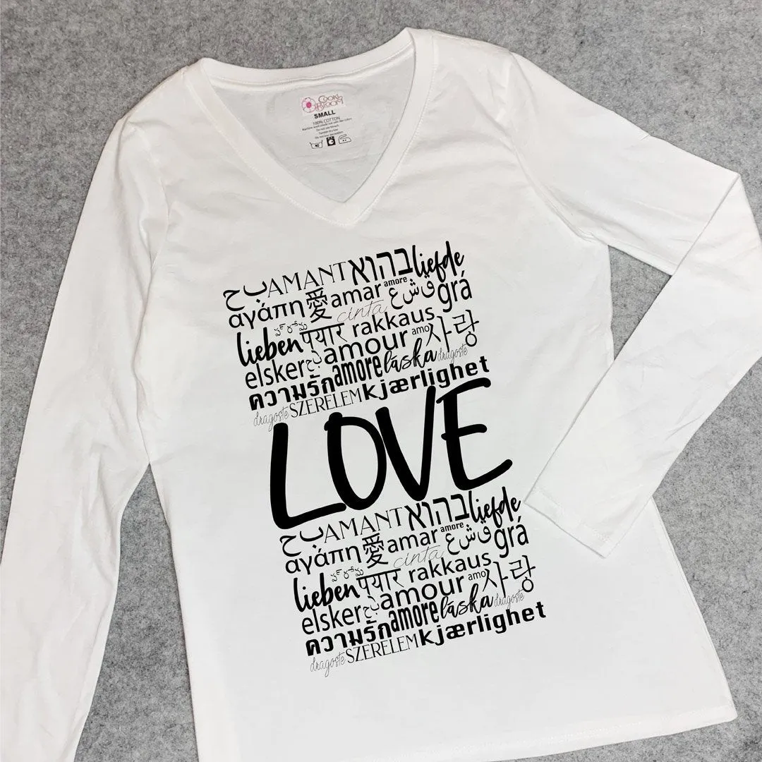 Love Languages Long-Sleeve T-Shirt