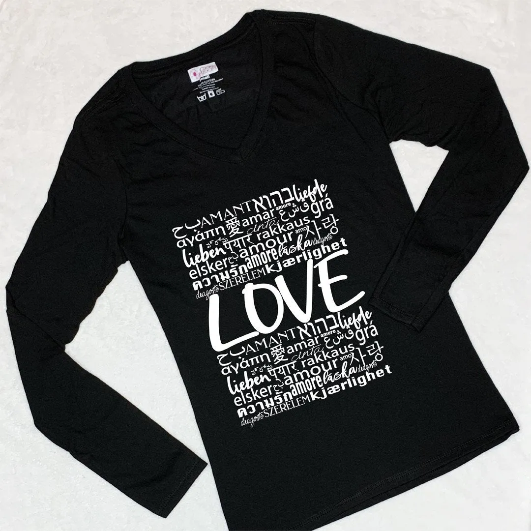 Love Languages Long-Sleeve T-Shirt