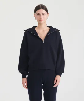 Luxe Cashmere Quarter Zip