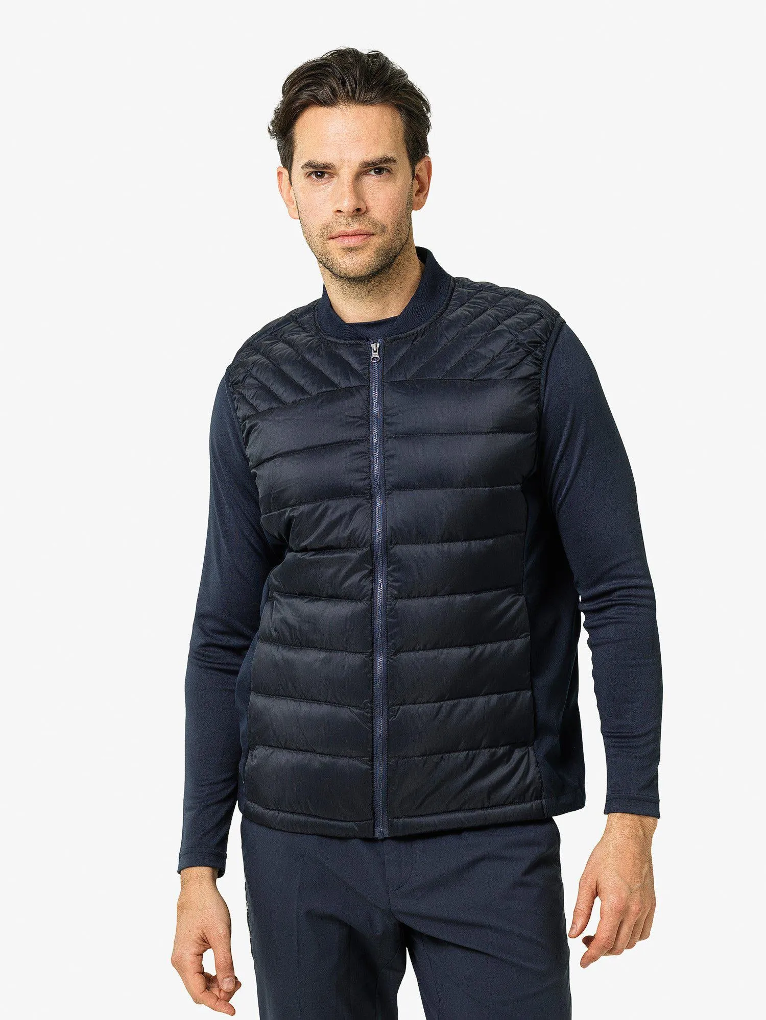 M HYBRID VEST Navy