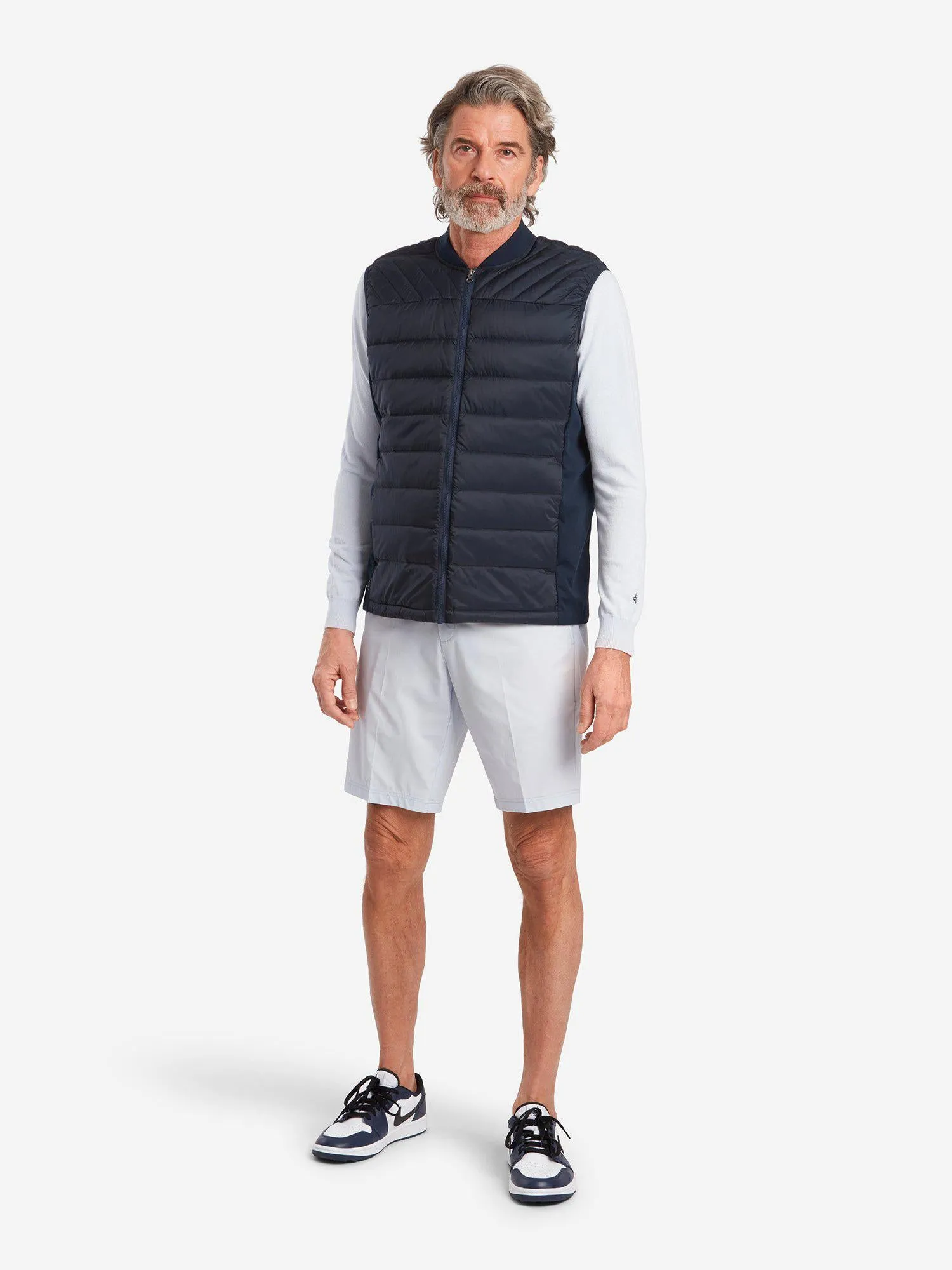 M HYBRID VEST Navy