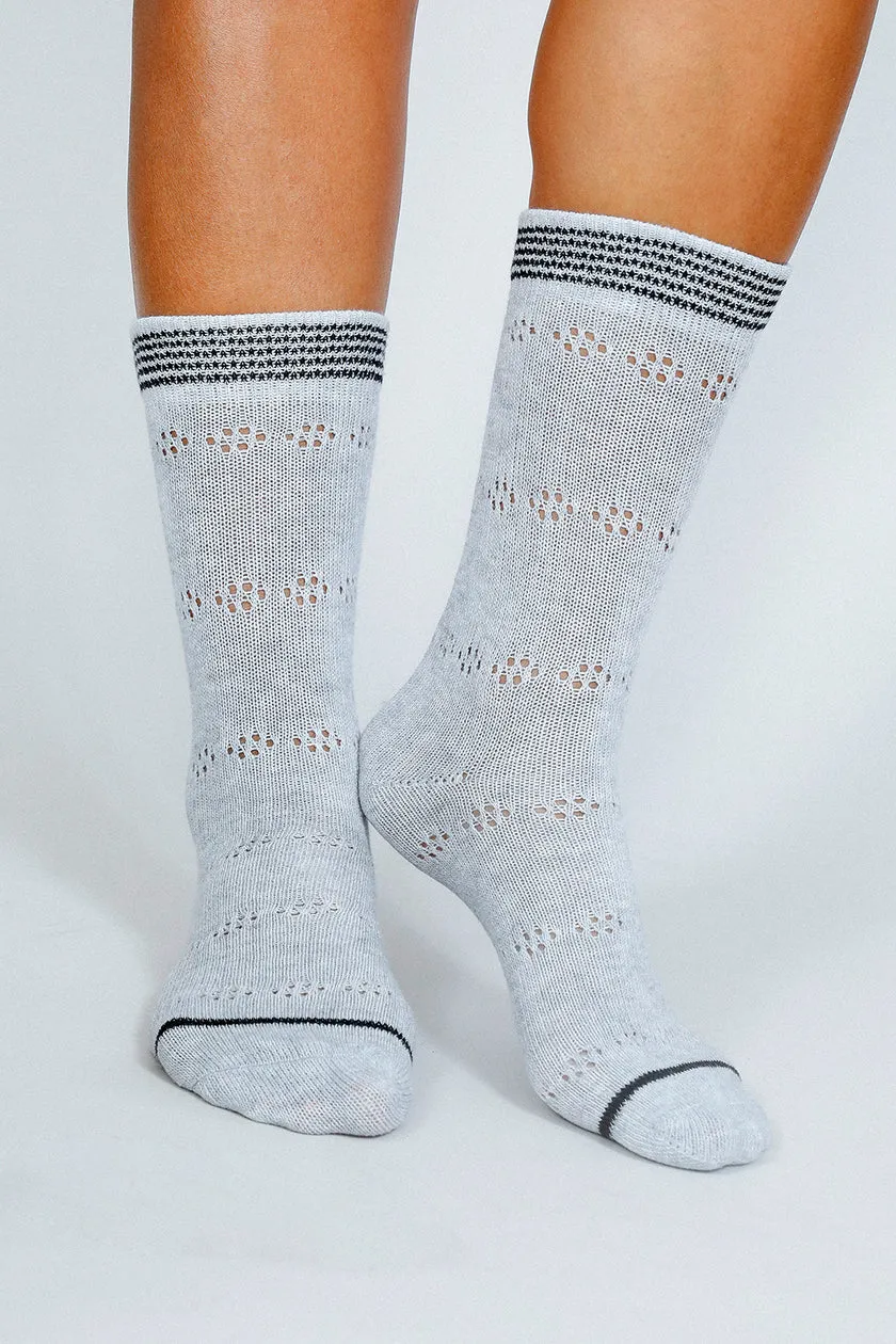 Nana Sock - Heather Grey