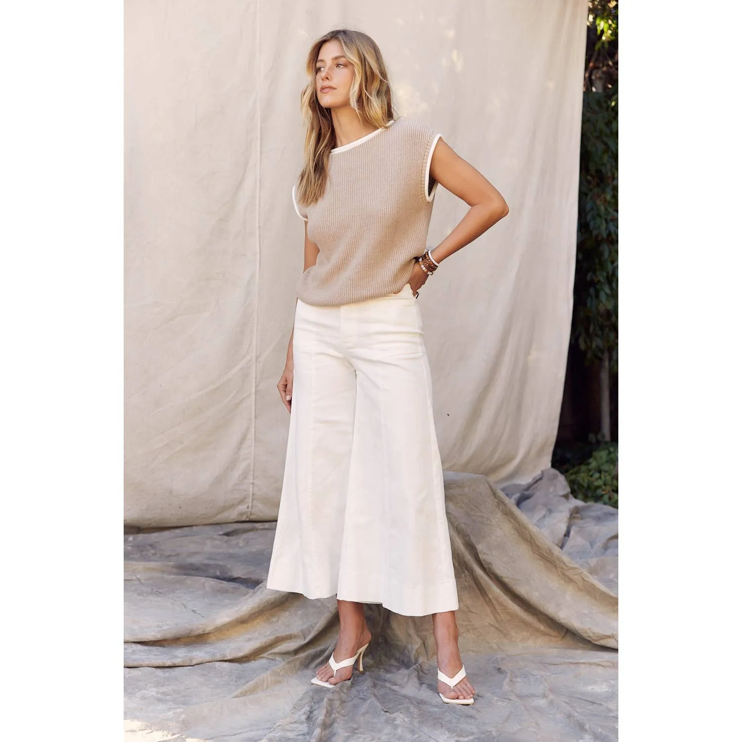 Neutral Feelings Sweater Vest