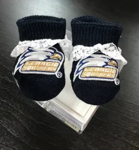 Newborn Lace Booties w/ Gift Bag