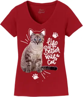 Personalized T-Shirts for Women Design Your Own Add Picture Photo Text Front Back Side Custom V Neck Shirts