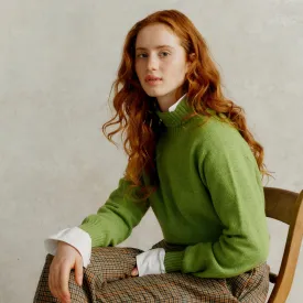 Polo Neck Jumper - Foliage