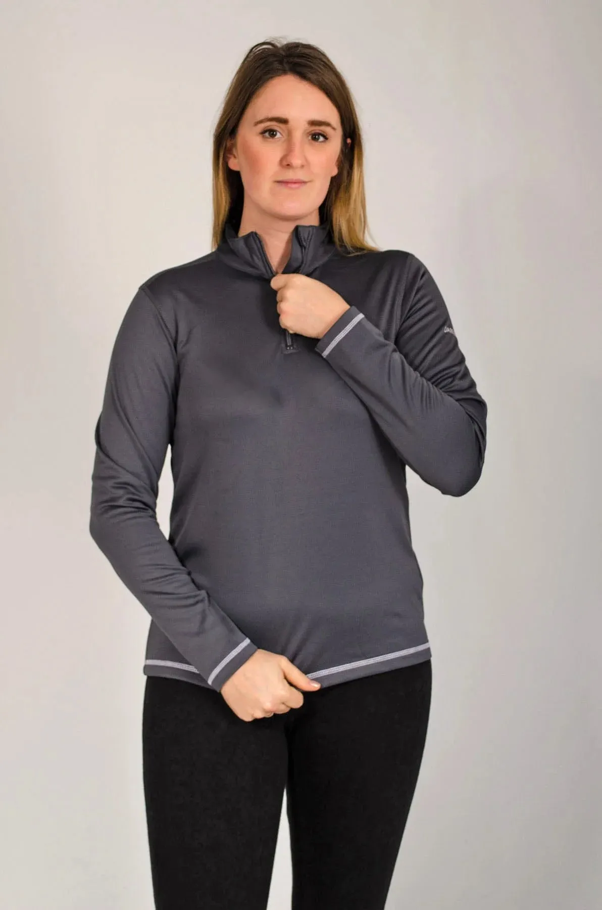 Quarter Zip Sports Fleece Top